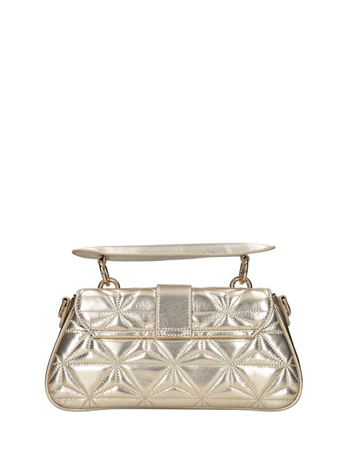 Leather bag LA CARRIE | SHINY HAND BAG LAMINATEDORO